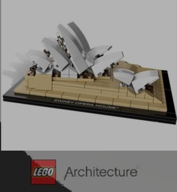 LEGO ARCHITECTURE: Sydney Opera House (21012) 100% Complete.  No Box Or Manual.
