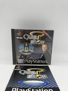 QUIZ SHOW PER PLAYSTATION 1 PS1 PAL ITA CON MANUALE RARO - Imagen 1 de 10