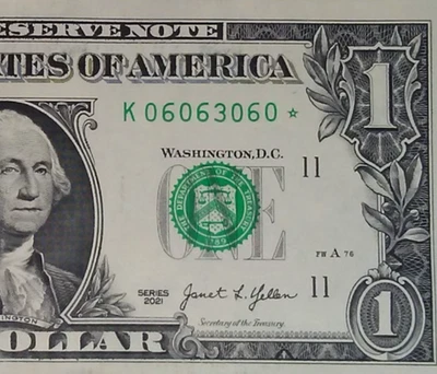 Trinary Star Note District K Series 2021 FW Print - Image 1 of 3