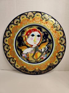 Rosenthal Studio Line Christmas 1978 BJORN WIINBLAD ANGEL with Harp - Picture 1 of 3