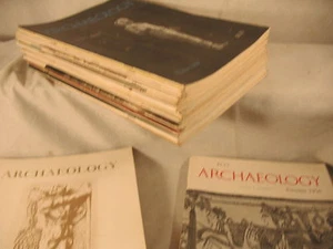 old vintage ARCHAEOLOGY Magazines 17 issues - Picture 1 of 7