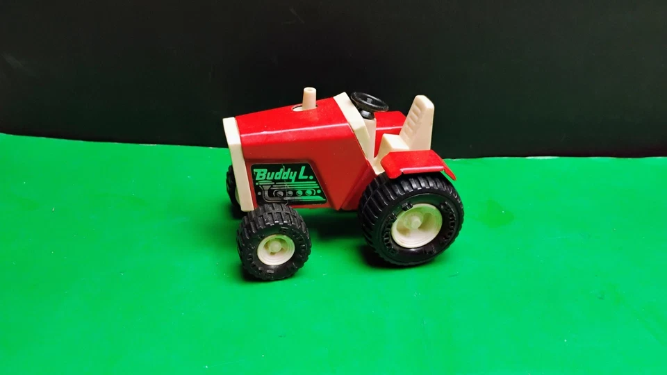 Tractor cortacésped Buddy L hecho en Japón rojo tractor solo LEER Foto 1 de 4