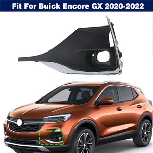 Left Front Bumper Fog Light Cover Grille W/ Hole For Buick Encore GX 2020-2022 - Picture 1 of 11