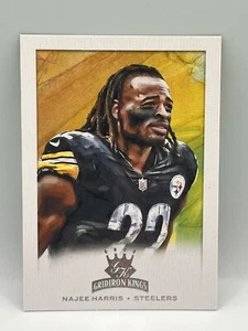 2021 Chronicles Gridiron Kings Green Najee Harris RC Pittsburgh Steelers - Picture 1 of 2
