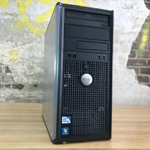 Dell OptiPlex 380 PC Retro Gaming Pentium D 3.20GHz 2GB RAM Windows 7 Pro 64-Bit - Picture 1 of 11