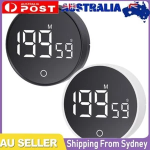Magnetic Electronic Digital Timer Large LED Display Stopwatch Alarm Clock - Picture 1 of 14