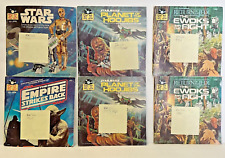 Star Wars 33 1/3 obr./min rekord i 24 strony czytane wzdłuż książki 1979-1983 Lucasfilm 6 partii