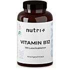 Vitamin B12 Tabletten - 100 Lutschtabletten Methylcobalamin hochdosiert + vegan