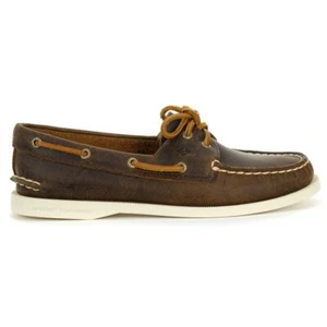 Sperry Top-Sider Women's A/O BROWN 2 Eye Boat Shoes 9265562 - Picture 1 of 4