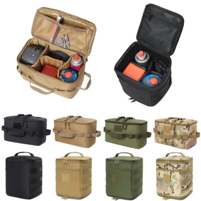 Bolsa de almacenamiento táctica para acampar organizador de utensilios de cocina bolso de mano bolsa de herramientas de picnic Foto 1 de 4