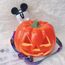Japan Tokyo Disney Resort Halloween 2023 Popcorn Bucket Pumpkin Mickey Ghost