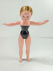 Vintage ROSCO Doll MARY-LOU MANNEQUIN Doll Swimmer Swimsuit  - Picture 1 of 10