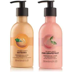 The Body Shop Satsuma + Pink Grapefruit Energising Gel Lotion Bundle - 2 x 250ml - Picture 1 of 10