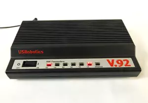 US Robotics 56K V.92 Fax Modem 5686 64-005686-05 - WITH POWER SUPPLY - Picture 1 of 9