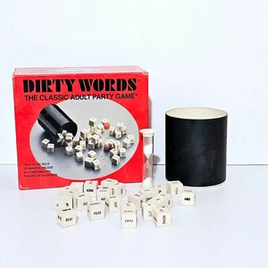 Dirty Words Adult Party Game (1977) Dice + Timer - FREE! POST!🧳 - Picture 1 of 19
