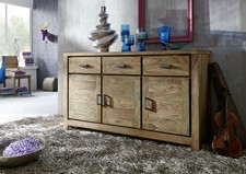 Elegante e pratica Credenza in legno massello di Sheesham BUDDHA #122