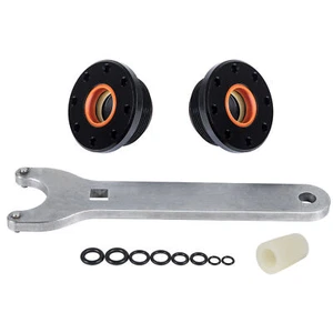 Kit de sellado de cilindro de dirección hidráulica de montaje frontal para barco fueraborda pivote Seastar - Imagen 1 de 8