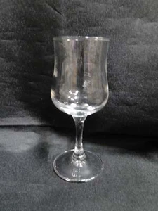 Cristal d'Arques CRA55, Clear w/ Bulbous Bowl, Luminarc: Cordial, 4 5/8" Tall - Picture 1 of 8