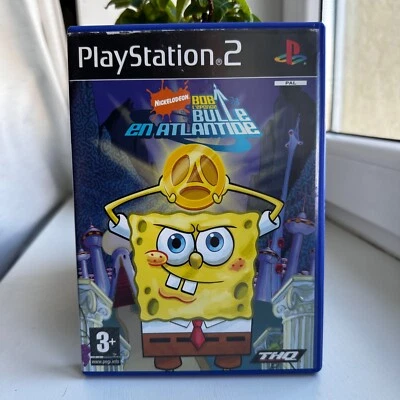 SpongeBob's Atlantis SquarePantis PS2 PlayStation 2 | CIB komplett mit Handbuch PAL - Bild 1 von 4