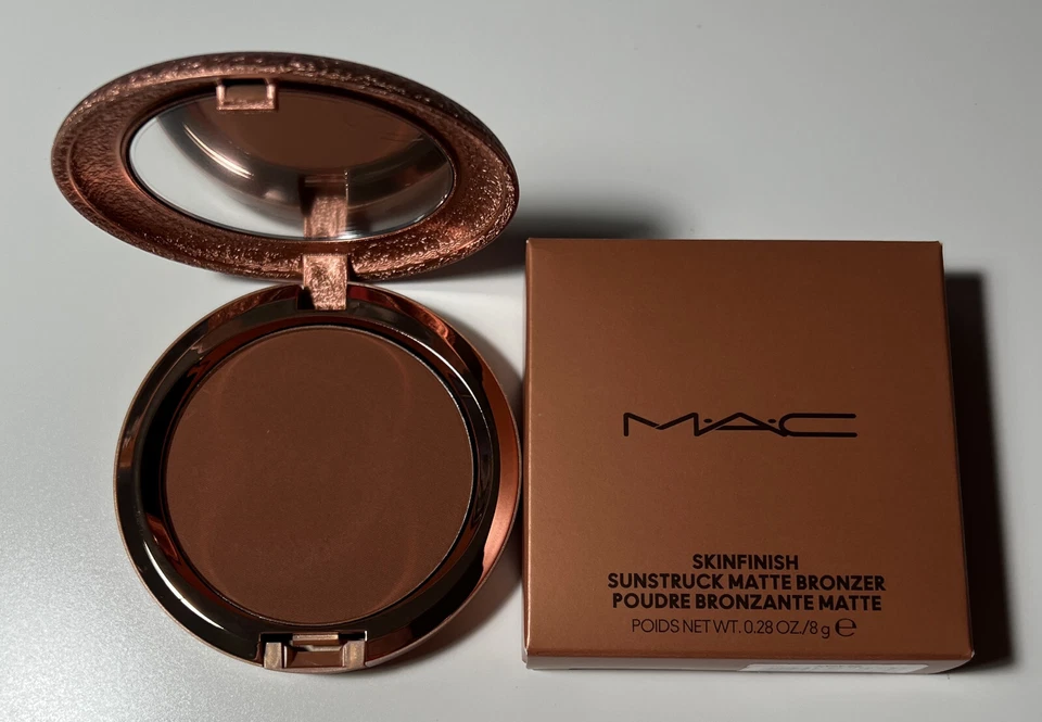 MAC Rich Rosy Matte Skinfinish Sunstruck Matte Bronzer New in Box - Image 1 of 1