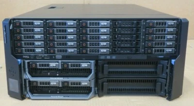 Dell PowerEdge VRTX Rack Chassis 8.4TB Storage 2x M520 2x E5-2450 96GB 2x 300GB - Image 1 of 2