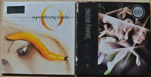 A PERFECT CIRCLE Thirteenth Step 2-LP + SMASHING PUMPKINS Shiny &Oh So Bright LP - Picture 1 of 3