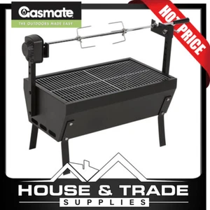 Gasmate Charmate Spit Roast Rotisserie Solid Fuel 10kg 240v Motor CSB001 MCSB001 - Picture 1 of 2