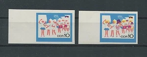 DDR PH 1432 PIONIERI 1968 2 STAMPE FASI MI 180.- MUSIC SCOUTS PROOFS RARO d878 - Foto 1 di 1