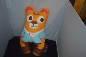 Bär mit Frosch in der Tasche, Yookidoo Plüsch, 14 Zoll T3 Plüsch - Bild 1 von 4