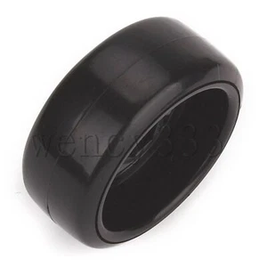 65mm OD 5 Spoke Wheel Rims & Smooth Tire for RC 1: 10 On-road Racing Car & Drift - Picture 1 of 4