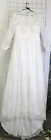 Vintage Wedding Gown With Train Dress Lace Hand Made Adela Designs