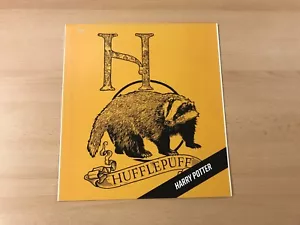 Poster Art Harry Potter Hufflepuff Apparel Store Display Sign 13"x14" - Picture 1 of 2
