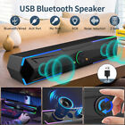 Bluetooth Soundbar, PC Lautsprecher, USB Betrieb, 5 W Computer Boxen für Laptop