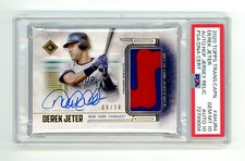 2020 Topps Transcendent Captain's Collection Derek Jeter AUTO PATCH PSA 10 10