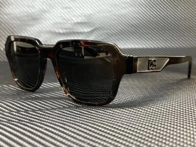 Gafas de sol para hombre Dolce & Gabbana DG4402 335687 gris Habana cuadradas 52 mm Foto 1 de 4