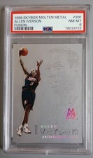 1998 Skybox Molten Metal 39F Allen Iverson  FUSION PSA-8 NM-MT  Freshly Graded 