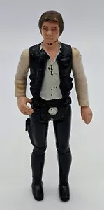 Modellino vintage Han Solo 3,75" SOLO Star Wars Kenner 1977 GMFGI Hong Kong - Foto 1 di 2