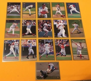 Cleveland Indians 1999 Topps Team Set 16 Karten Vizquel Alomar Justice Thome - Bild 1 von 1