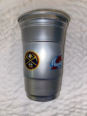 Ball Arena Colorado Avalanche, Mammoth, Denver Nuggets Reusable Aluminum Cup - Image 1 of 4