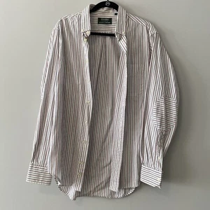 Gitman Brothers Opening Ceremony Striped Poplin Shirt Large - Picture 1 of 3