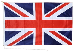 Union Jack 5'x3' Rope and Toggle Boat Flag - LAST FEW - Picture 1 of 4