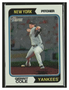 Gerrit Cole /999 - 2023 Topps Heritage Chrome #324 - Foto 1 di 2