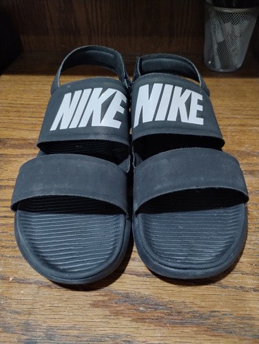 Sandali Nike Tanjun neri cinturino regolabile 882694 001 da donna taglia 10