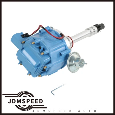 For Chevy SBC 283-350 BBC 454 HEI Distributor Drive 65K Coil Blue Cap D33100BU - Image 1 of 4