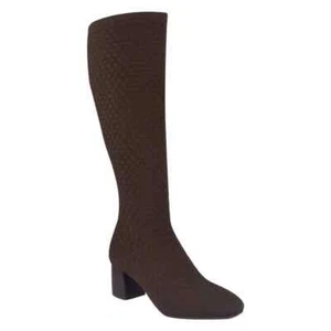 Impo Women's Jenner Stretch Knit Knee High Boots, Java Brown Size 10M - Picture 1 of 4