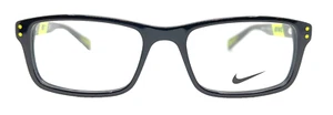 NIKE - 5537 001 47/16/130 - BLACK / YELLOW - NEW Authentic CHILDREN EYEGLASSES - Picture 1 of 2