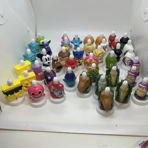Lot Of 42 Good 2 Grow Juice Toppers Disney Frozen Toy Story Trolls PJ Sponge Bob - Picture 1 of 8