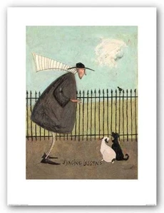 Singing Lessons ART PRINT by Sam Toft Image Size 17 3/4" x 24 1/2" - Picture 1 of 1