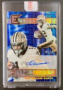 2022 Panini Chronicles Essentials Chris Olave RC Rookie AUTO BLUE #/10 Sealed 🔥 - Picture 1 of 2