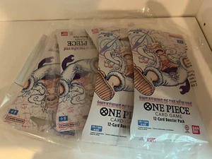 5 buste booster BLISTER manica inglese One Piece OP-05 Risveglio della nuova era - Foto 1 di 1
